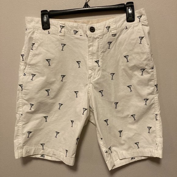 NWT Tommy Bahama Shorts Sz 30 Mix Master 569 Cont’l Men's Golf Martini Glasses - Picture 1 of 16
